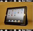 Bear Motion Genuine Leather Case for iPad2 2nd Generation built-in Stand for Apple Ipad 2 (Latest Generation) Tablet (Black)