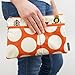 Logan + Lenora Wet + Dry Diaper Clutch - Carry Wipes, Diapers, Creams, Cloth Pads, Breast Pads, or Toiletries - Small Cloth Diaper Wet Bag with Dry Pocket - Made in USA - Waterproof (Earthy Owls)