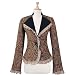 Ruffle Trim Quilted Cotton Jacket (Petite, Tall & Misses Sizes XS-3X)