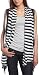 Three Dots Women's Tuscan Slub Mixed Stripe Vest