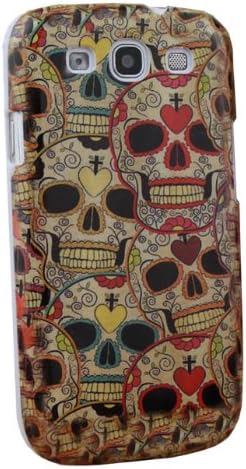 Skull Design Hard Case Cover for Samsung Galaxy S3 Siii I9300