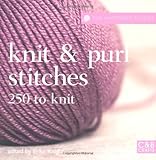 Knit & purl stitches : 250 to knit