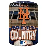 MLB New York Mets Wood Signs