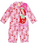 Strawberry Shortcake Button-Up Flannel Pajama Set (Sizes 2T  4T)