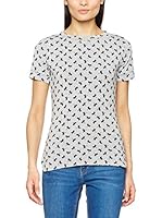 MOE Camiseta Manga Corta 171 (Gris / Negro)