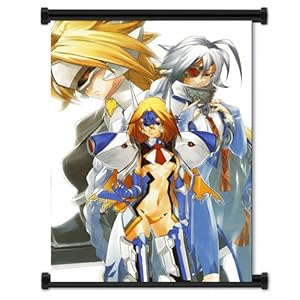 Blazblue Game Fabric Wall Scroll Poster (16"x21") Inches