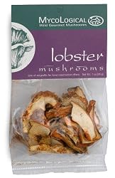 Mycological Dried Lobster Mushrooms, 1-Ounce Packages (Pack of 6)
