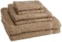 Divatex Home Fashions  Sculpted Vine 6-Piece Jacquard Towel Set, Nude