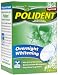 Polident Overnight Whitening, Antibacterial Denture Cleanser Tablets, 78-Count Boxes (Pack of 3)