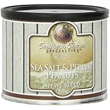 Southern Shores Specialties Sea Salt & Pepper Peanuts, 10.5-Ounce Tin
