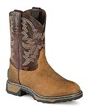 Kid's Tony Lama TLX 8" Two Tone Pull On Western Boots