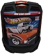 New for 2009: Hot Wheels Rollin' 100 Car Case with Telescoping Handle (Various Design - Ships Assorted)
