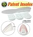 Patented Height Increase Insoles Elevator Shoe Pads Heel Lift Taller Unisex C