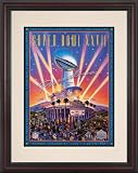 Framed 8.5 x 11 Super Bowl XXVII Program Print | Details: 1993, Cowboys vs Bills