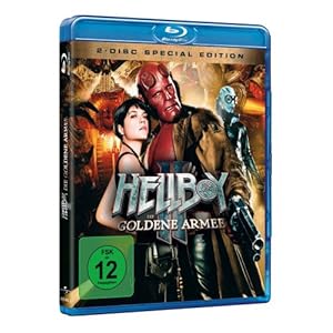 Hellboy II: Die goldene Armee [Blu-ray] (inkl. Bonus-DVD) [Import allemand]