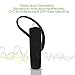 PLAY X STORE Wireless HD Voice earphone - Mini Universal Headset With Microphone,In-ear Earbuds-Black