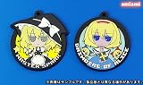 東方ラバー・キーホルダー AngelType（魔理沙、アリス）２種セット