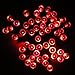 InnooTech Garden Lights Solar Powered 100 LED String Fairy Lights Red Ideal for your patio, porch, lawn, christmas trees, party, wedding