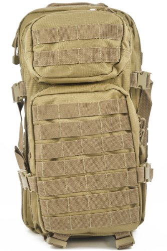 Camouflage Militaire Armée Sac à dos US assault pack 30L MOLLE Coyote