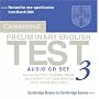 Cambridge Preliminary English Test 3 Audio CD Set: Examination Papers from the University of Cambridge ESOL Examinations (PET Practice Tests)