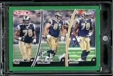 2007 Topps Total # 87 Orlando Pace / Alex Barron / Andy McCollum - St. Louis Rams - Football Card