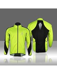 Sports: docooler WOLFBIKE Fleece Thermal Cycling Long Sleeve Jersey Winter Outdoor Sports Jacket Windproof Wind Coat Bicycle Cycle Wear Clothing - docooler