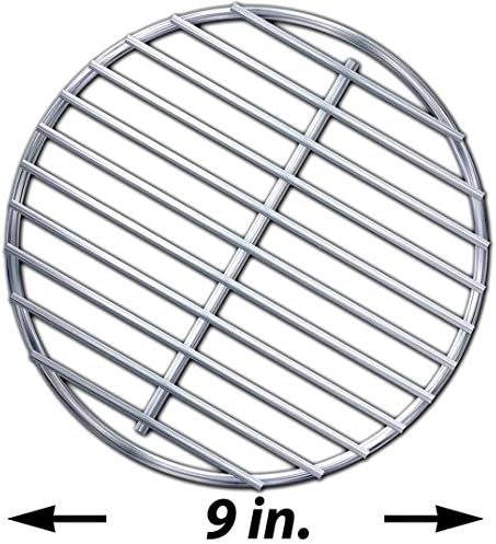 Kingfa Stainless High Heat Charcoal Fire Grate Upgrade for Large and MiniMax Big Green Egg Grill