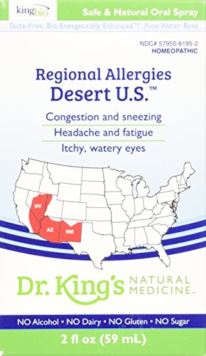 Dr. King's Natural Medicine Regional Allergies, Desert U.S, 2 Fluid Ounce