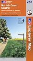 Norfolk Coast Central (OS Explorer Map)