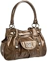KATHY Van Zeeland Shine Time Shopper,Khaki,one size