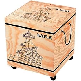 Kapla 1000 Piece Building Set in Wooden Box by Kapla