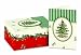 CR Gibson Spode Christmas Tree Boxed Christmas Cards (Pack of 3)