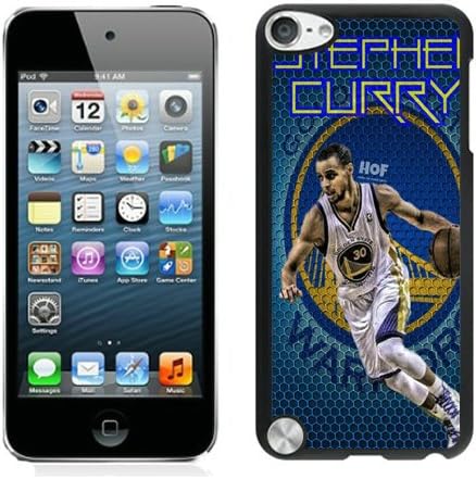 New Custom Design Cover Case For iPod Touch 5th Generation Golden State Warriors Stephen Curry 4 Black Phone Case