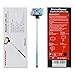 InnoGear Adjustable Extendable Wireless Bluetooth Monopod Handheld Self Portrait Selfie Stick with Remote Shutter Function for iPhone 4 4s 5 5s 5c 6 6 Plus, Samsung S3 S4 Note 2 Note 3, HTC One, Sony Xperia, LG, Compatble with IOS 4.0/ Android 3.0 or Above System (Blue)