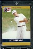 1990 ProSet # 18 Peter Persons Rookie PGA Golf Card - Mint Condition - Shipped In Protective Screwdown Dispaly Case!