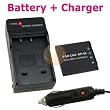NP-60 BATTERY + CHARGER FOR CASIO EXILIM EX-Z80 EX-Z9