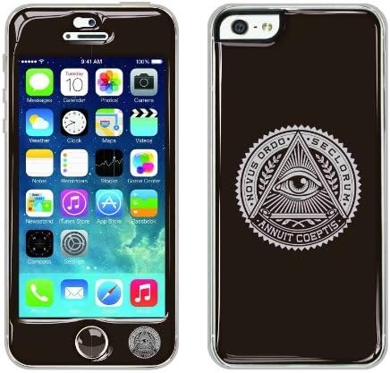Flapsta iPhone5/5s Gel Case +Front Gel Skin/ All Seeing Eye
