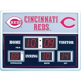 Cincinnati Reds Scoreboard Clock