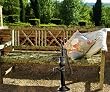 antique style country water pump statue home sculpture