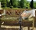 antique style country water pump statue home sculpture