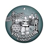 Vancouver Souvenir Magnets Gift By Kim Hunter Creative Endeavours