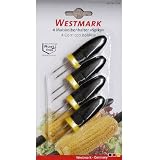 4er SET Maiskolbenhalter Maiskolben Halter Spiky