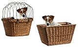Karlie 59017 Fahrradkorb Oval, Metalabdeckung 45 x 33 x 46 cm