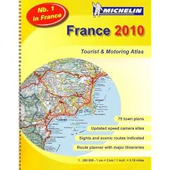 France 2010 - atlas (A4-Spiral) (Michelin Tourist & Motoring Atlases)