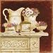 Summer Days II by Eric Barjot. CANVAS ROLLED. 10.00 inches width by 10.00 inches heig...