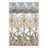 Decorative Lily design, by Alphonse Mucha (Print On Demand)