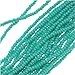 Jablonex Czech Glass Seed Beads 11/0 (Green Turquoise Opaque) (1 Hank Pack)