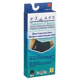 Trainer's Choice Compression Elbow Sleeve, Large by 