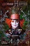 Alice in Wonderland Mad Hatter Johnny Depp Poster Poster Print, 22x34 Poster Print Poster Print, 22x34 Movie Poster Print, 22x34