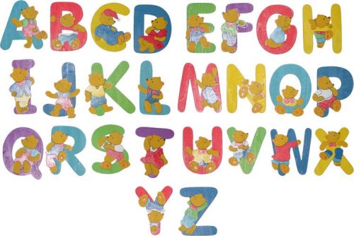 Holz-Buchstaben A